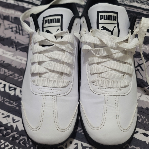 PUMA Men's Roma Sneaker  Sz 6.5 Women's 8 no box EUC - Picture 6 of 6